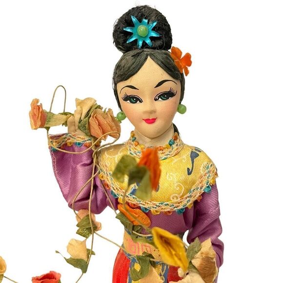 Vintage Asian Chinese Dolls - Picture 2 of 9